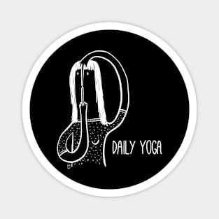 Yoga time [white] Magnet